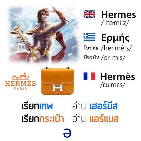 [ว่าด้วยเรื่องของภาษา] Hermes อ่านอย่างไร “เฮอร์มีส” หรือ .